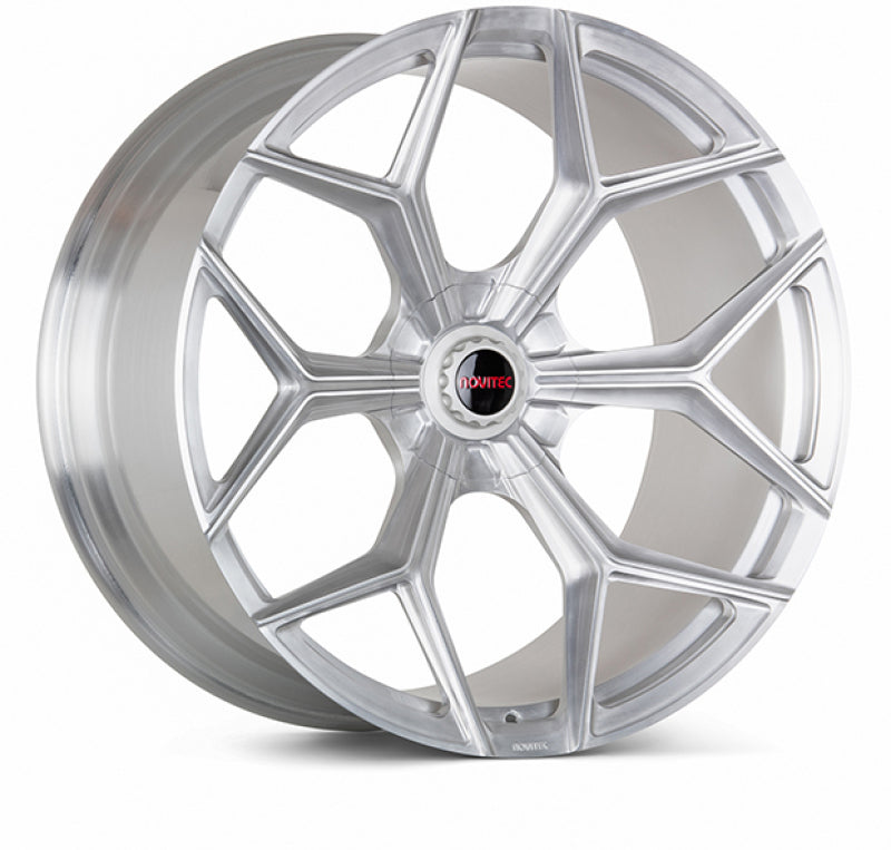 Vossen x Novitec NL4-5L 23x10.5 ET:21 Brushed - Gloss Clear Lamborghini Urus Front Wheel