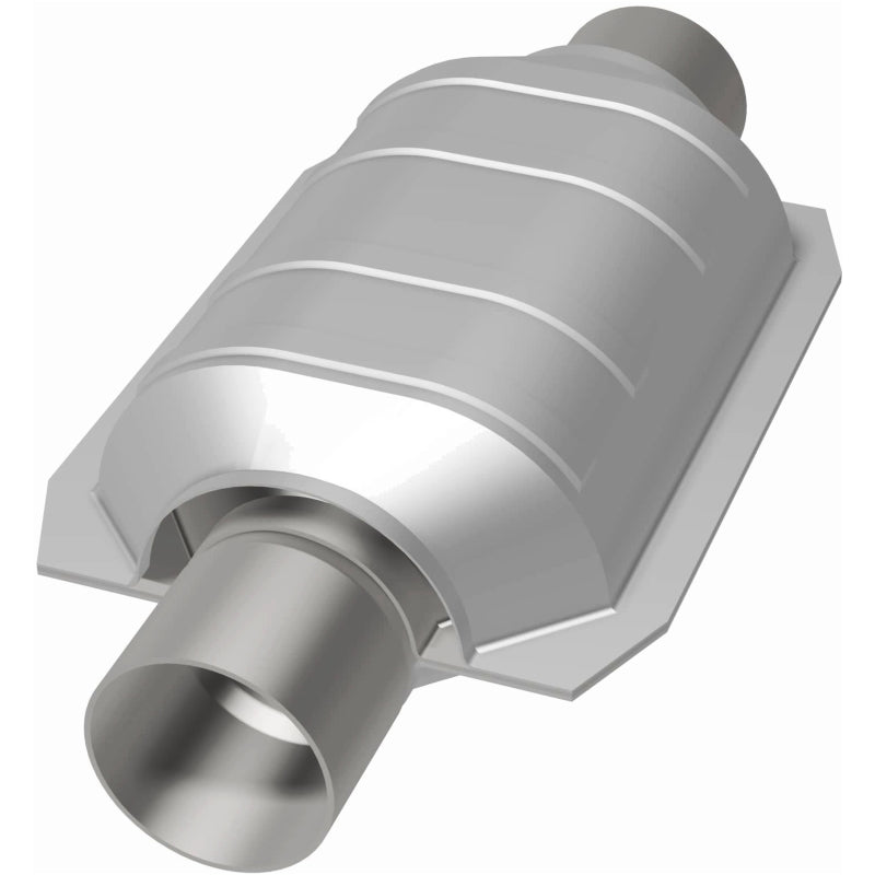 MagnaFlow Conv Univ 2.25in Inlet/Outlet Center/Center Oval 01-04 Sequoia/03-04 Tundra 4.7L D/S-P/S