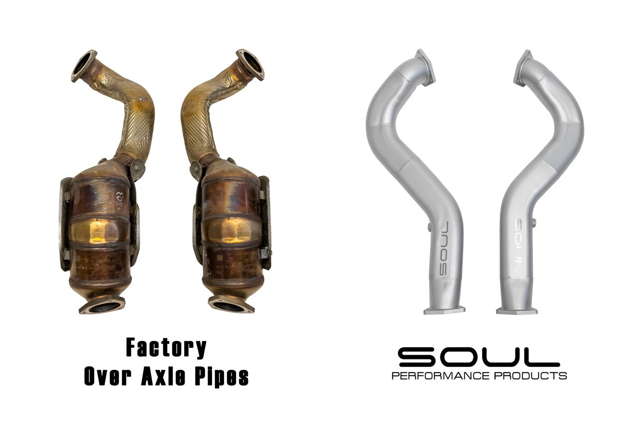 Soul Performance Porsche 718 GT4 RS / Spyder RS Competition Over Axle Pipes