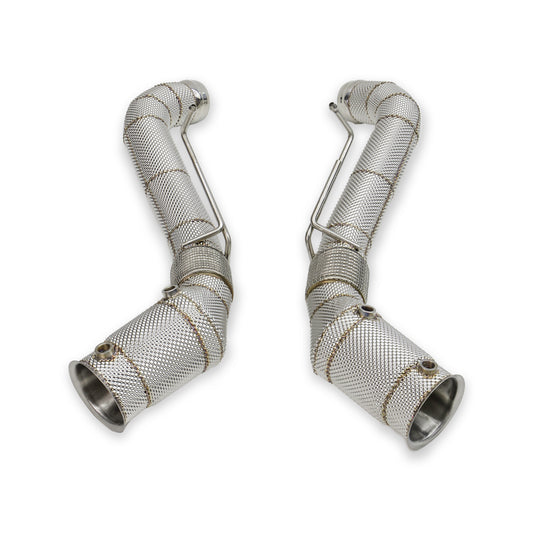 ECC Tuned Mclaren M838T Sport Downpipes (MP4-12C, 650S, 675LT, 570s, 570GT, 540C, 600LT)