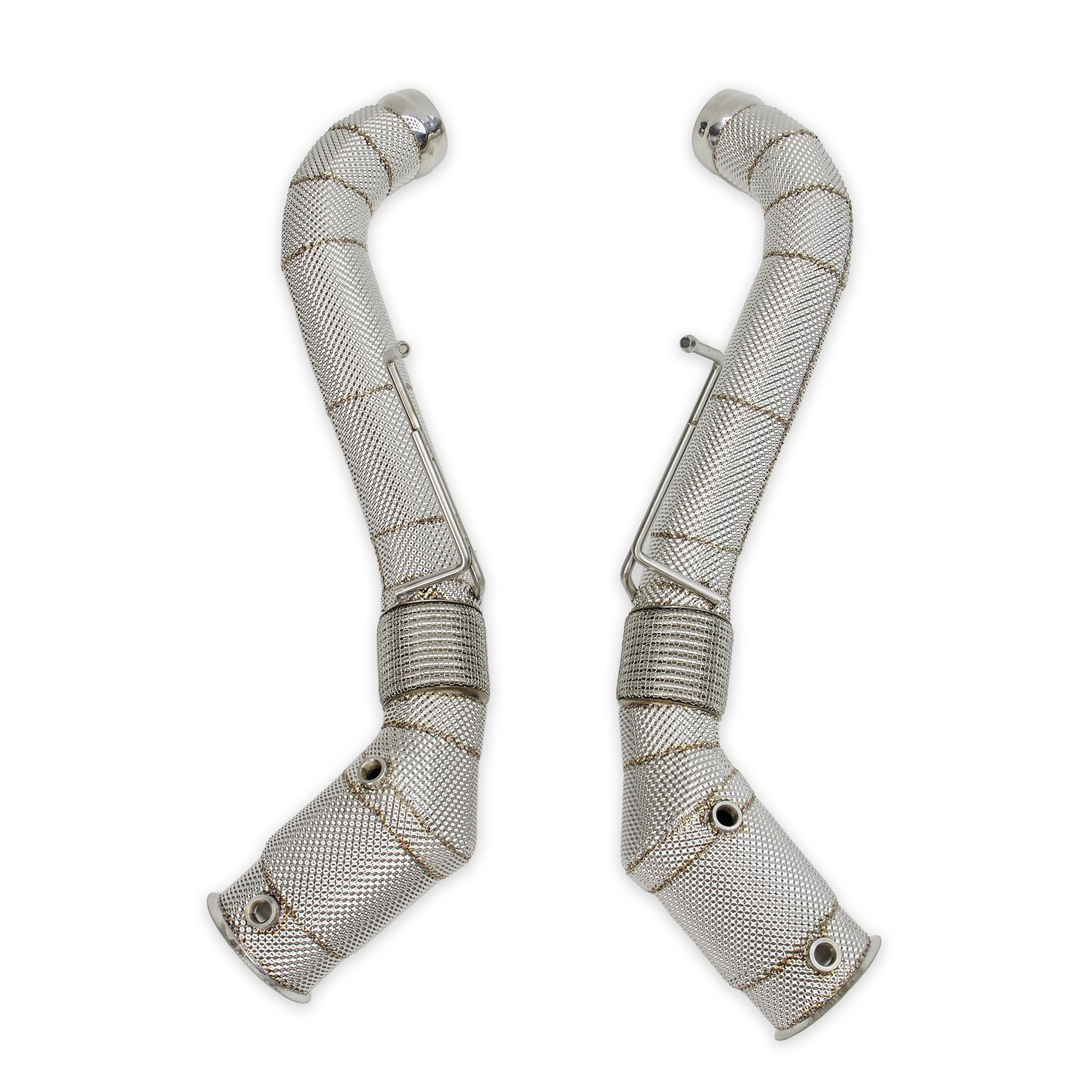 ECC Tuned Mclaren M838T Competition Downpipes (MP4-12C, 650S, 675LT, 570s, 570GT, 540C, 600LT)