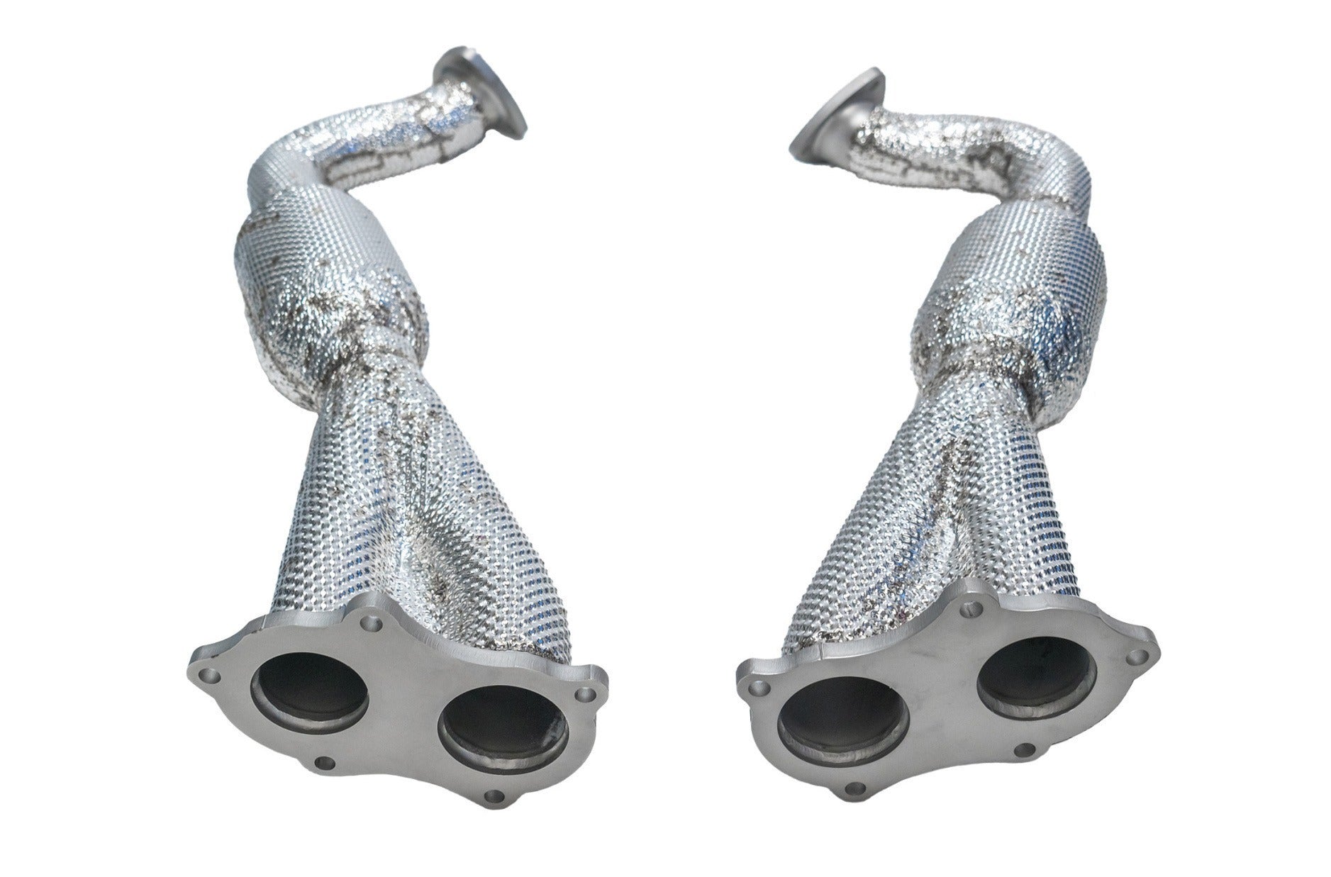 Soul Performance Porsche 718 GT4 / Spyder / GTS 4.0L Resonated Over Axle Pipes