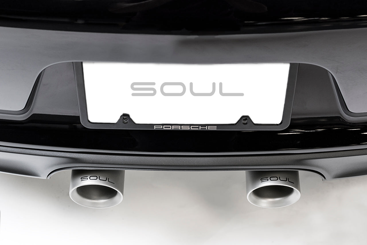 Soul Performance Porsche 991.2 Carrera (with PSE) Bolt On Exhaust Tips
