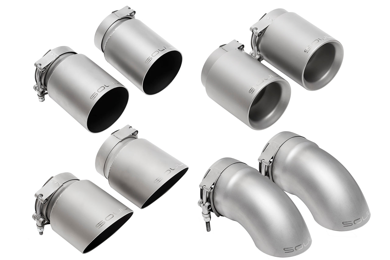 Soul Performance Porsche 991.2 Carrera (with PSE) Bolt On Exhaust Tips
