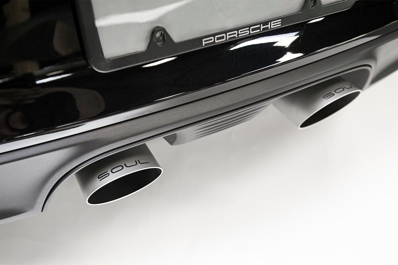 Soul Performance Porsche 991.2 Carrera (with PSE) Bolt On Exhaust Tips