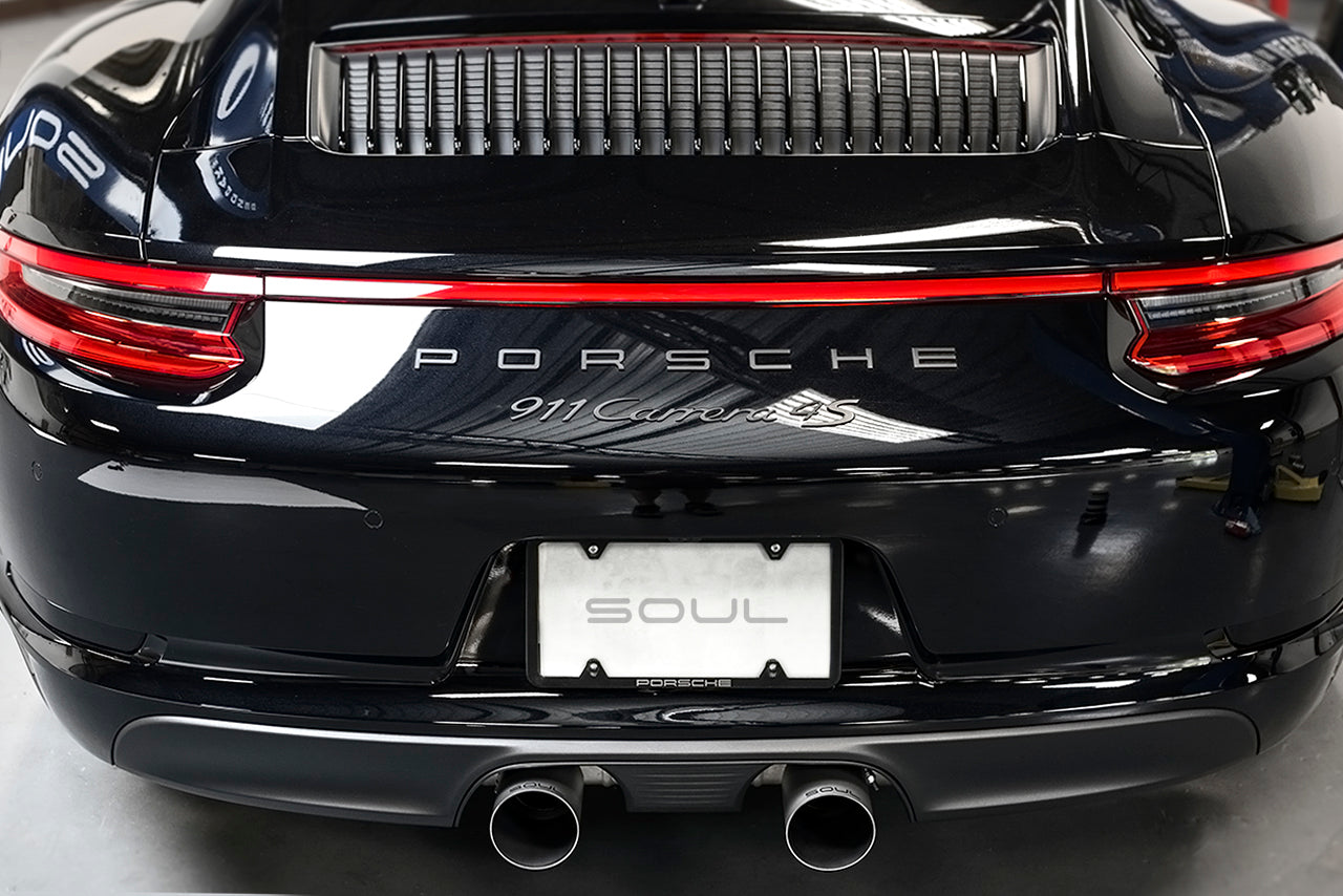 Soul Performance Porsche 991.2 Carrera (with PSE) Bolt On Exhaust Tips