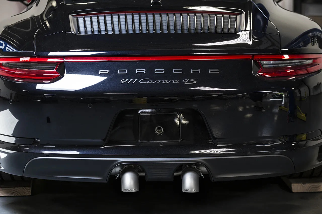 Soul Performance Porsche 991.2 Carrera (with PSE) Trackback Turbo Back Exhaust