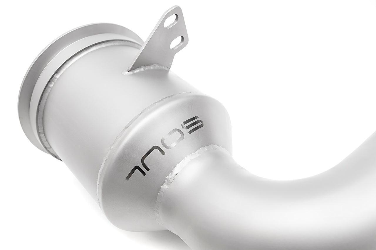 Soul Performance Porsche 992 Turbo Cat Bypass Pipes