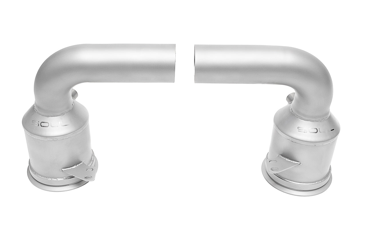 Soul Performance Porsche 992.1 Carrera Cat Bypass Pipes