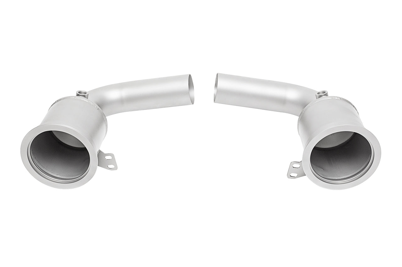 Soul Performance Porsche 992 Turbo Cat Bypass Pipes