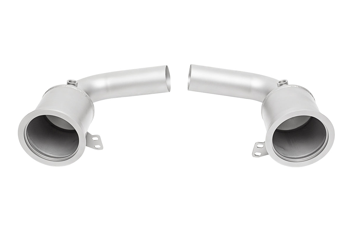 Soul Performance Porsche 992 Turbo Cat Bypass Pipes