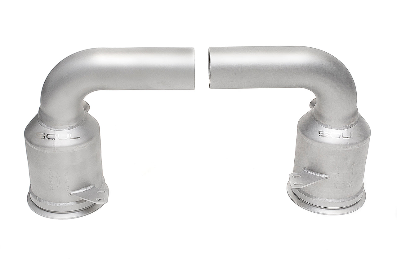 Soul Performance Porsche 992.1 Carrera Sport Catalytic Converters