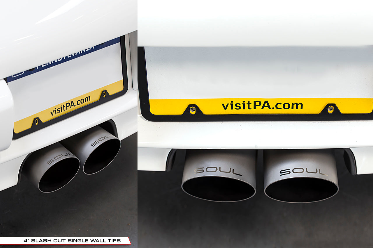 Soul Performance Porsche 997 GT3 Center Muffler Bypass Exhaust
