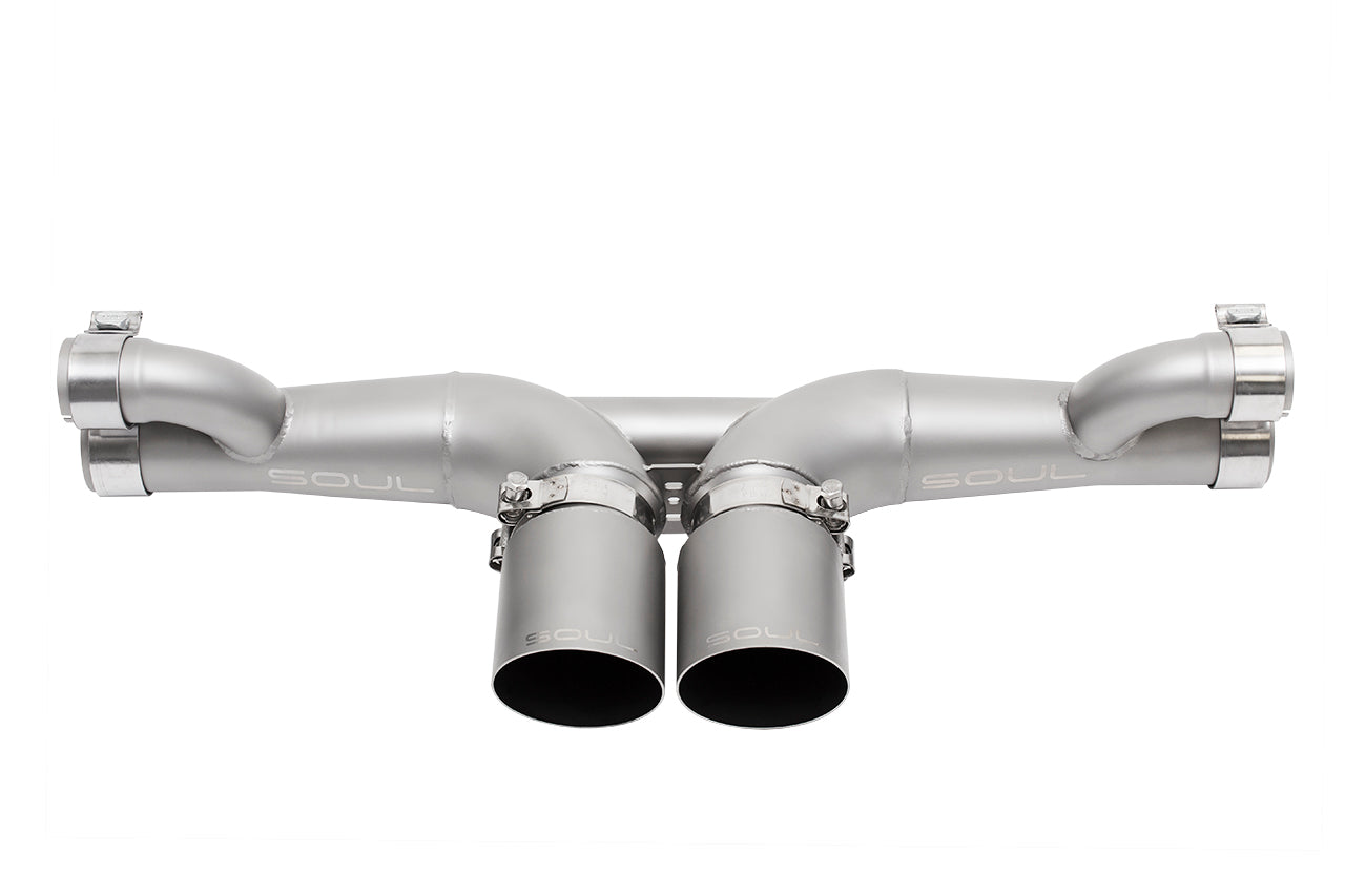 Soul Performance Porsche 997 GT3 Center Muffler Bypass Exhaust