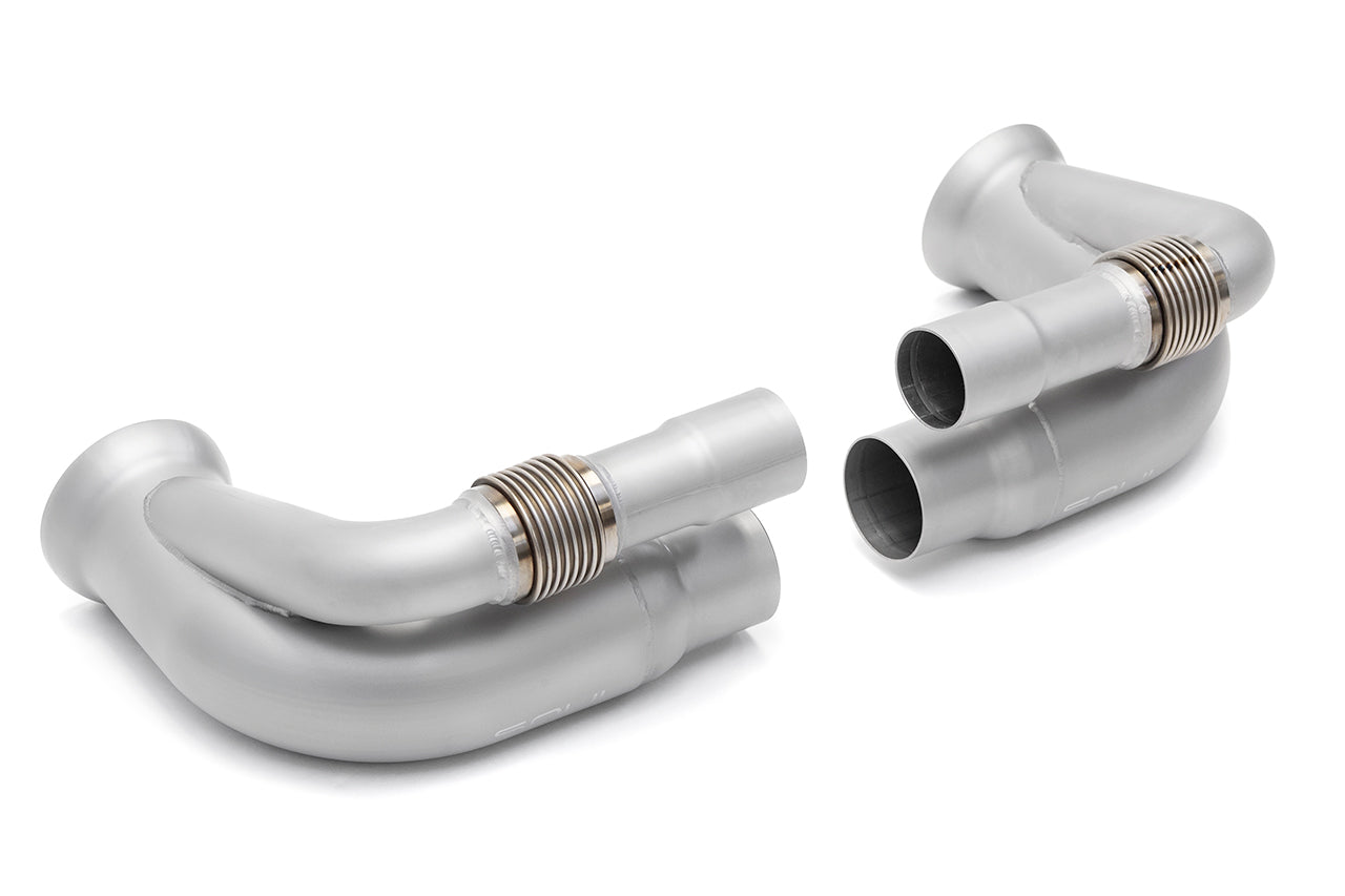 Soul Performance Porsche 991 GT3 / GT3 RS / 911R Side Muffler Bypass Pipes