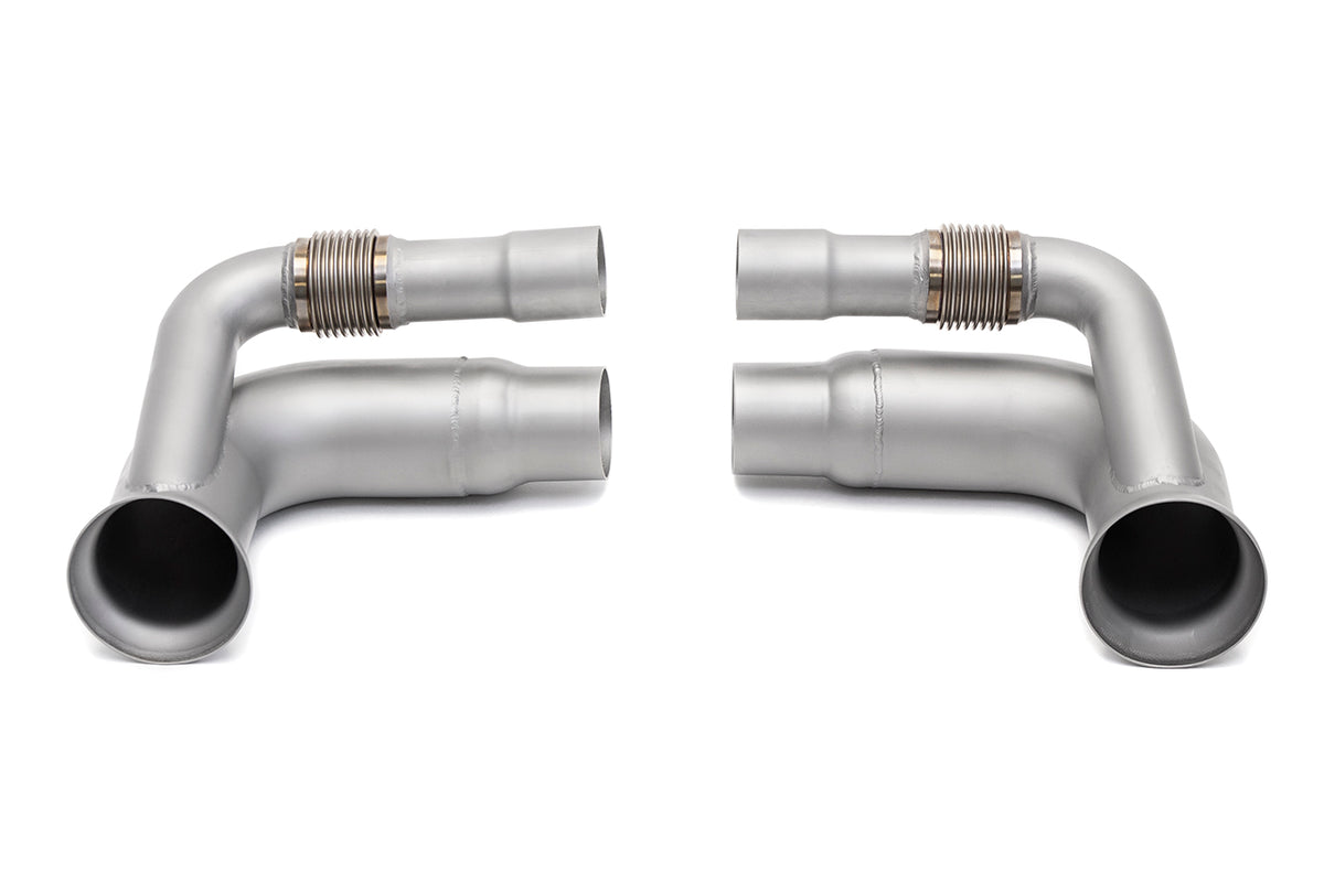 Soul Performance Porsche 997 GT3 Side Muffler Bypass Pipes