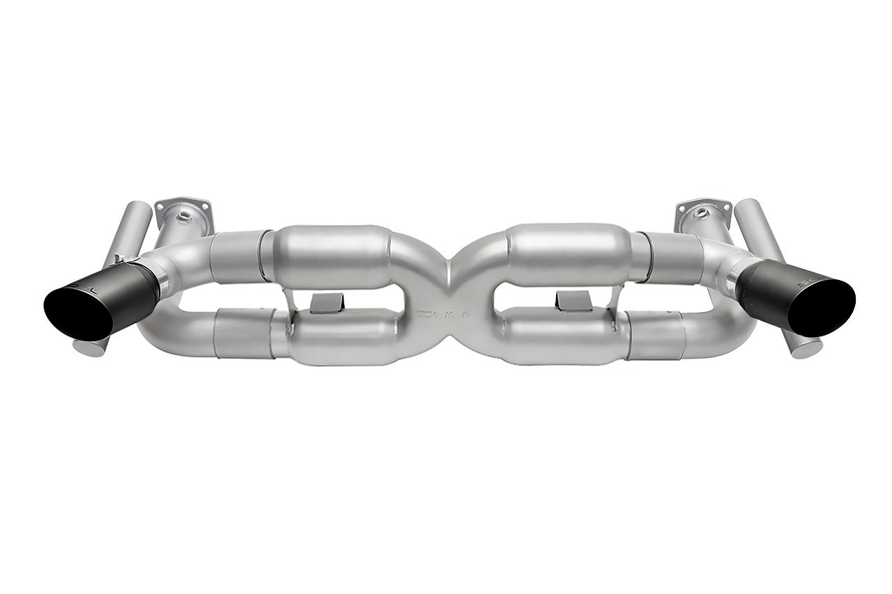 Soul Performance Porsche 997.1 Turbo Competition X-Pipe Exhaust System