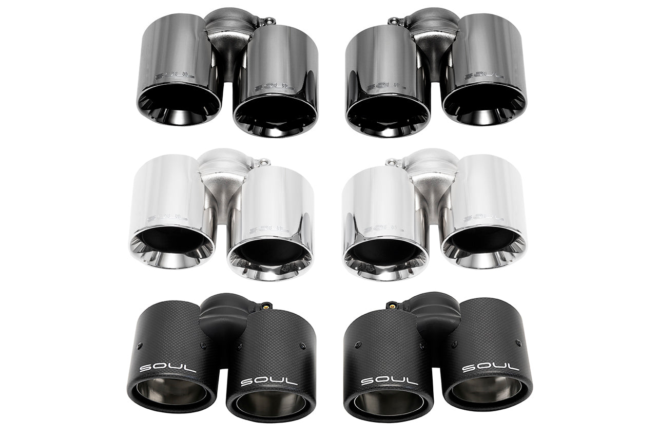 Soul Performance Porsche 997.1 Carrera Bolt On Exhaust Tips