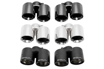 Soul Performance Porsche 991.1 Carrera Base (without PSE) Bolt On Exhaust Tips