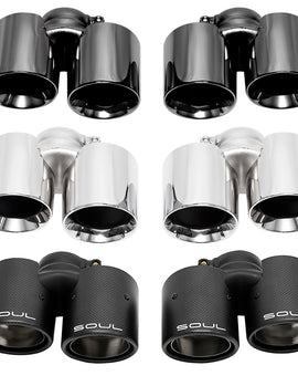 Soul Performance Porsche 991.1 Carrera Base (without PSE) Bolt On Exhaust Tips