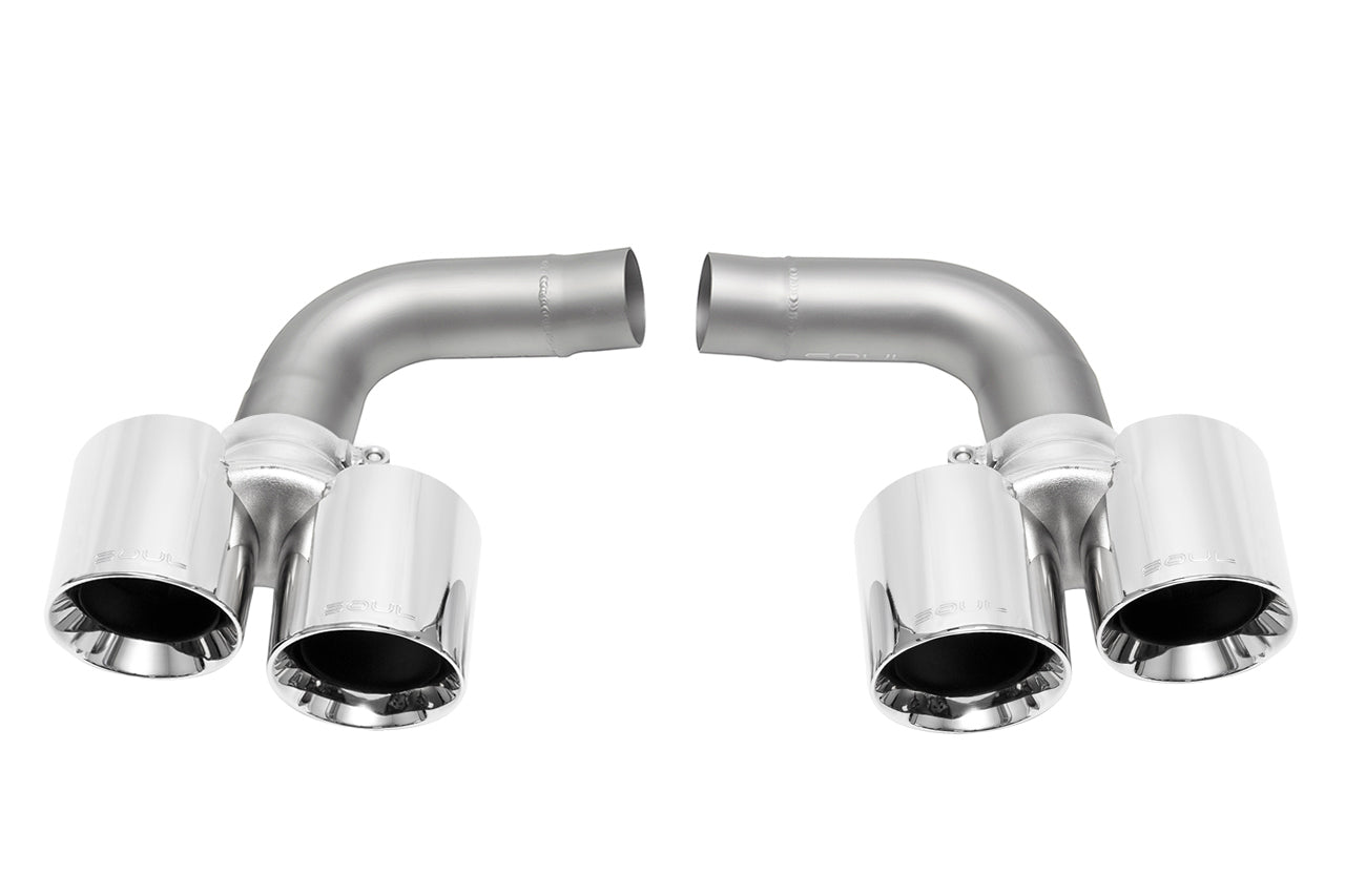 Soul Performance Porsche 997.1 Carrera Muffler Bypass Pipes