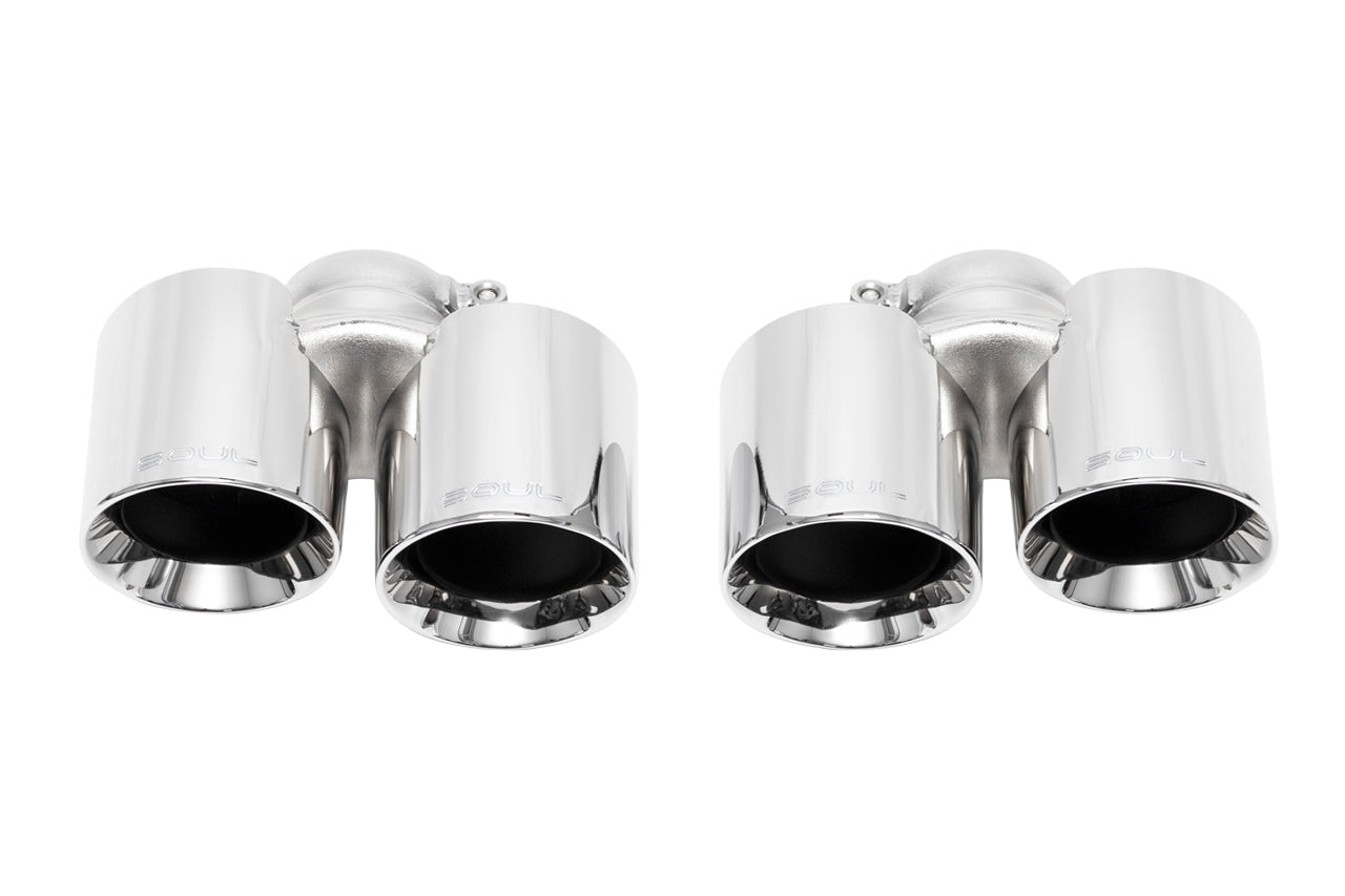 Soul Performance Porsche 997.2 Carrera Bolt On Exhaust Tips