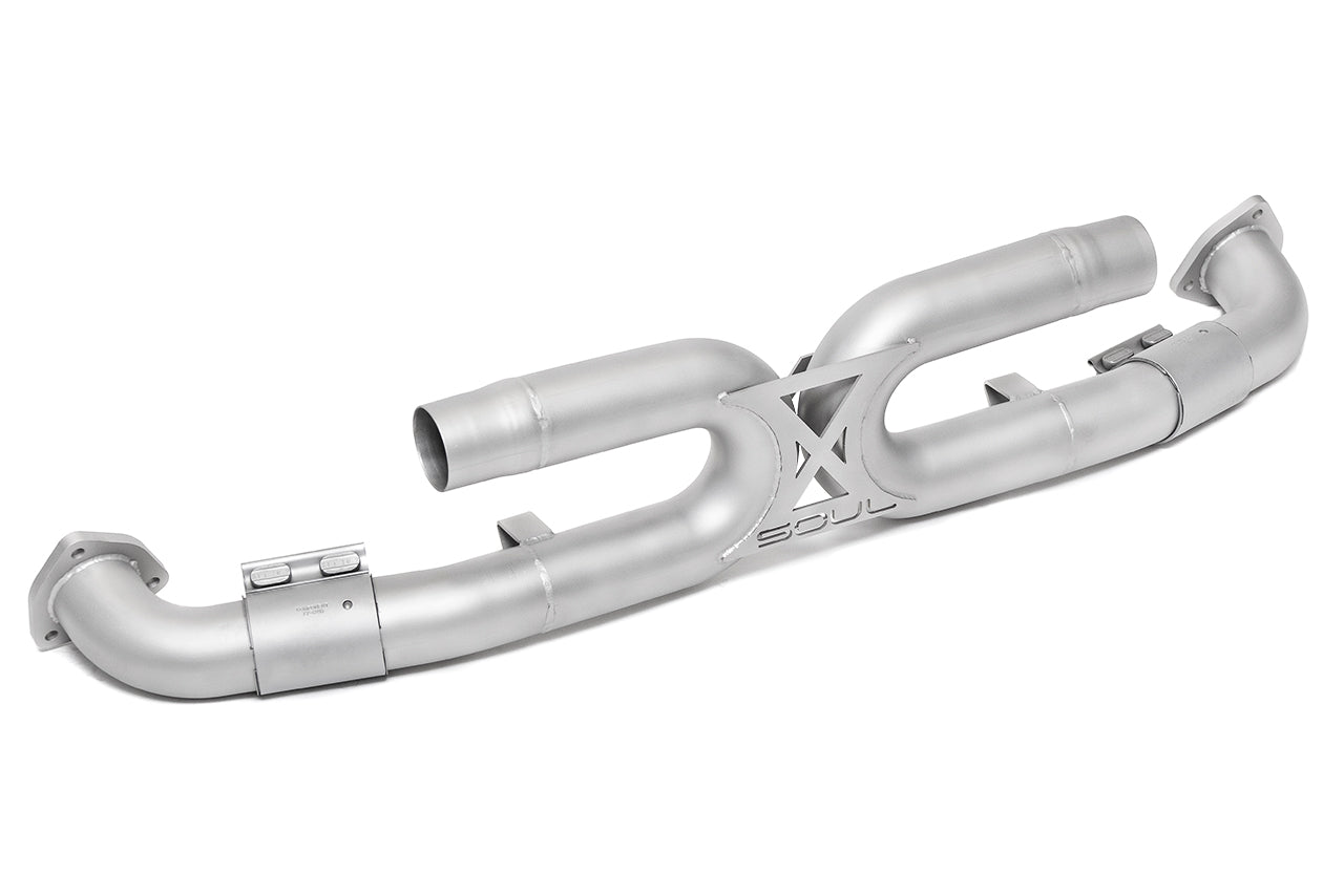 Soul Performance Porsche 997.2 Carrera Center Muffler Bypass Exhaust