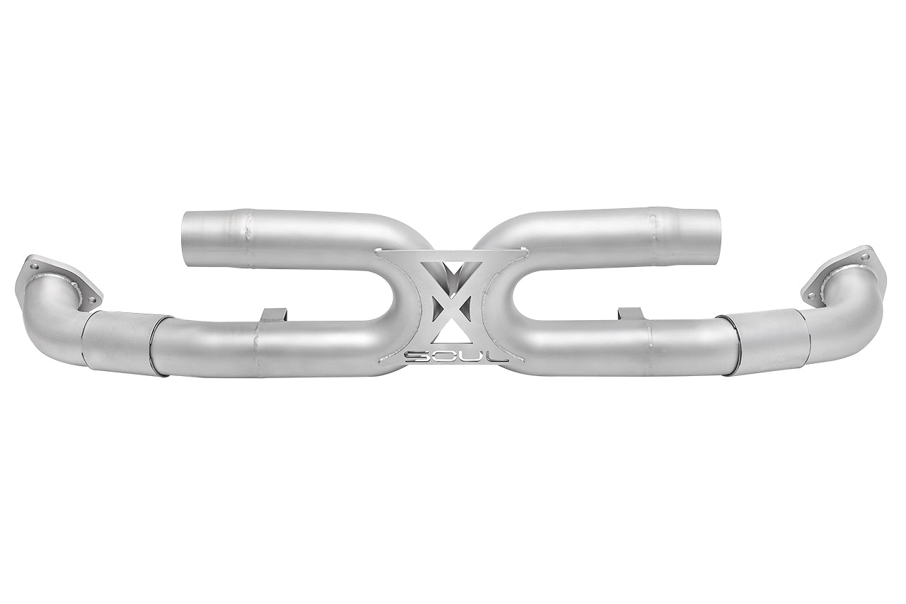 Soul Performance Porsche 997.2 Carrera Center Muffler Bypass Exhaust