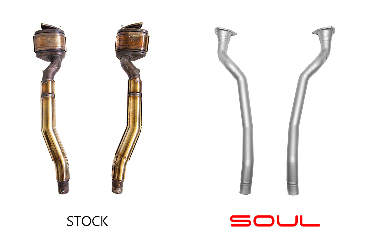 Soul Performance Ferrari FF / GTC4Lusso V12 Competition Downpipes