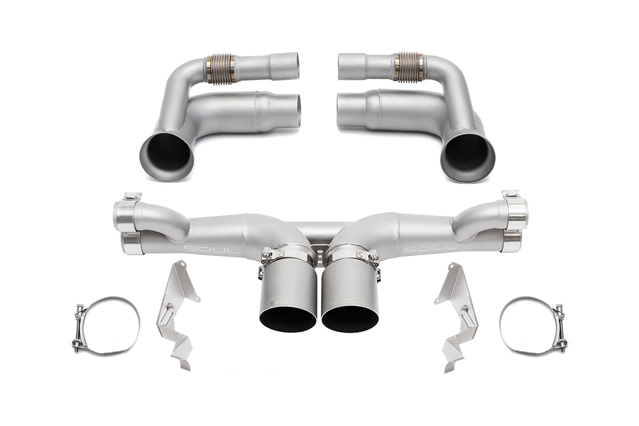 Soul Performance Porsche 991 GT3 / GT3 RS / 911R Modular Competition Exhaust Package
