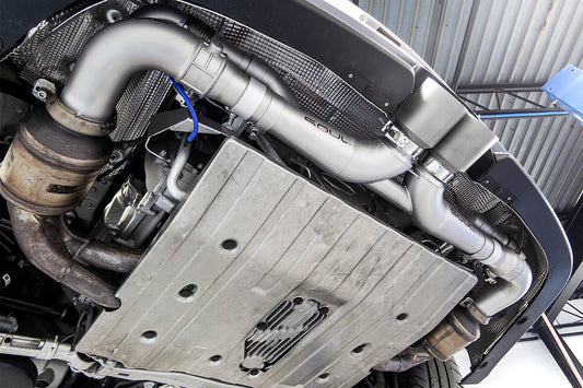 Soul Performance Porsche 991 GT3 / 911R Support Brackets (for Modular Competition Exhaust Package)