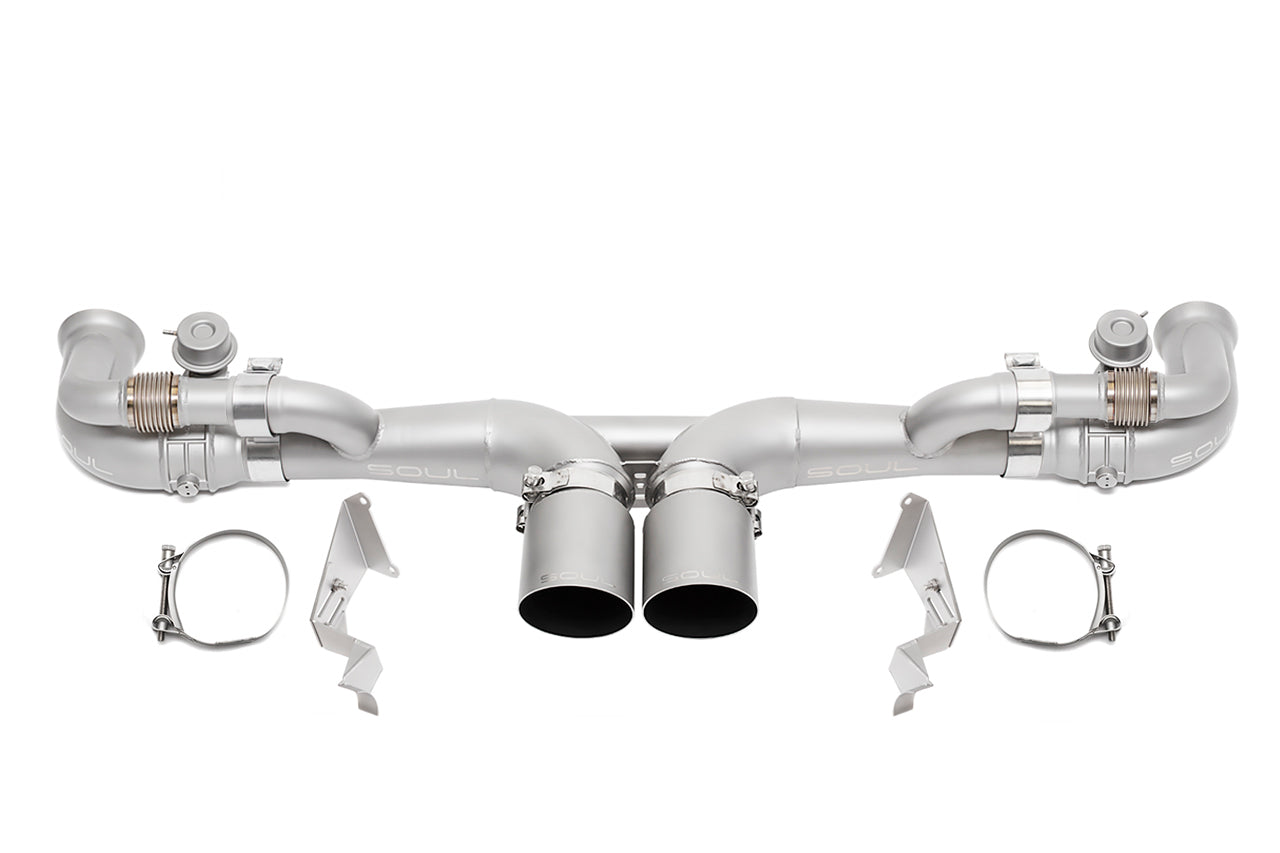 Soul Performance Porsche 991 GT3 / GT3 RS / 911R Modular Competition Exhaust Package