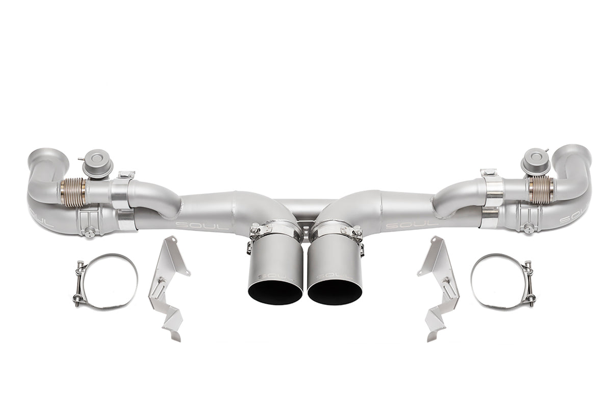 Soul Performance Porsche 991 GT3 / GT3 RS / 911R Modular Competition Exhaust Package