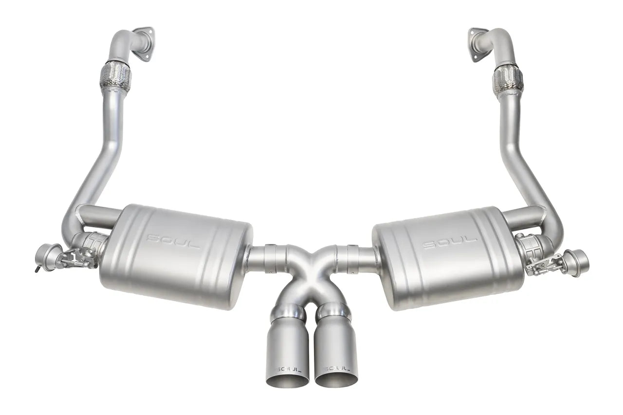 Soul Performance Porsche 987.2 Boxster / Cayman Valved Exhaust System
