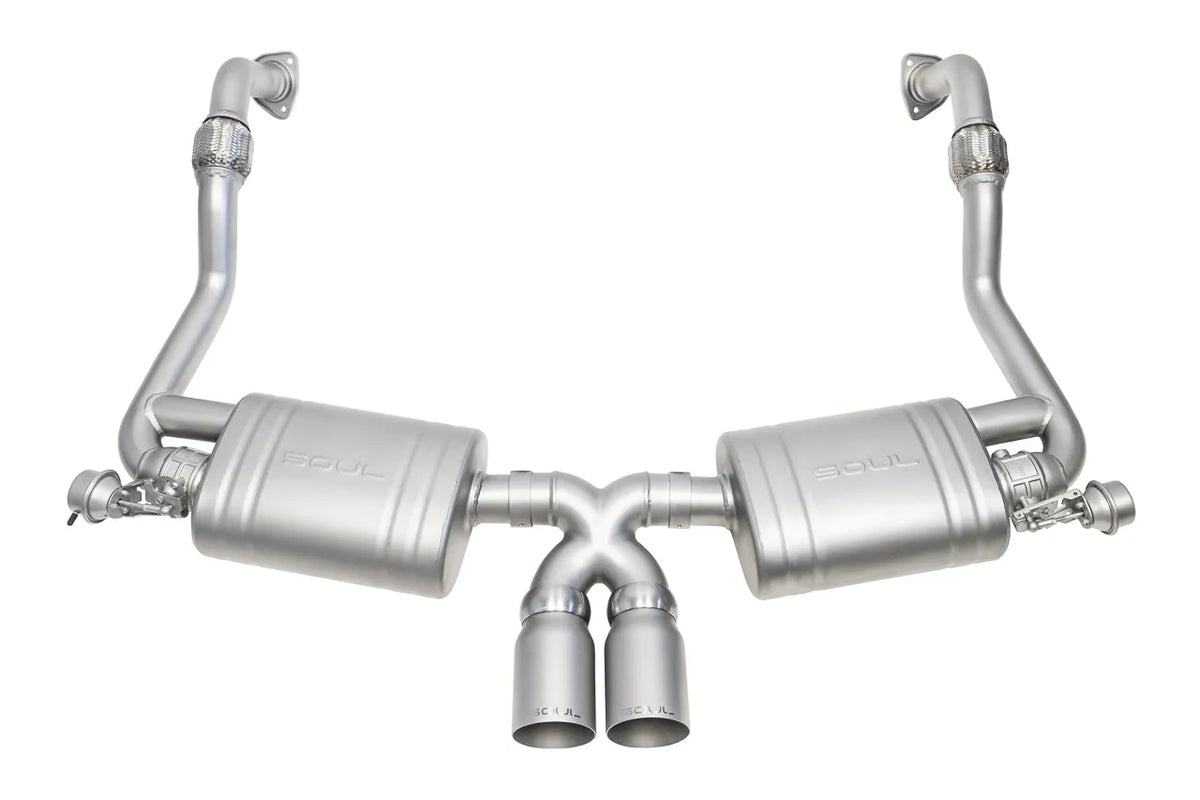 Soul Performance Porsche 987.2 Boxster / Cayman Valved Exhaust System