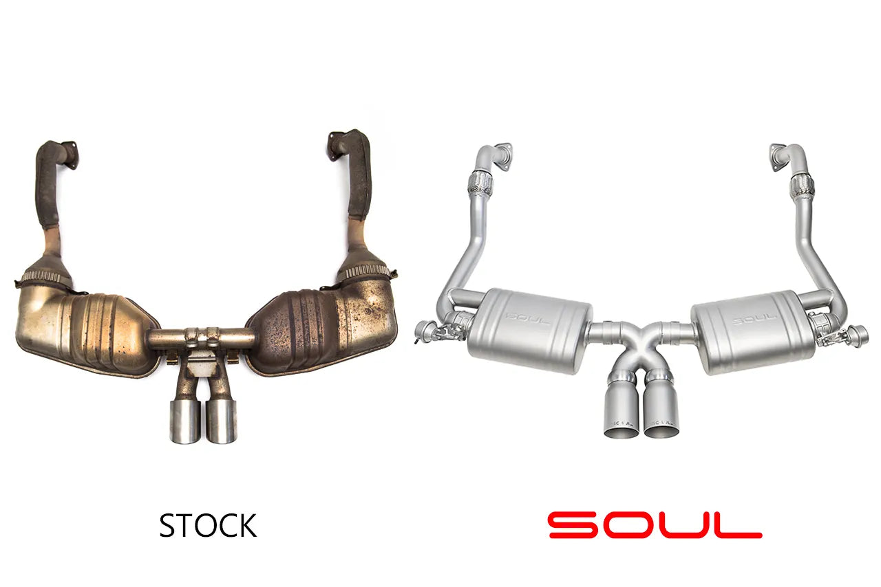 Soul Performance Porsche 987.2 Boxster / Cayman Valved Exhaust System