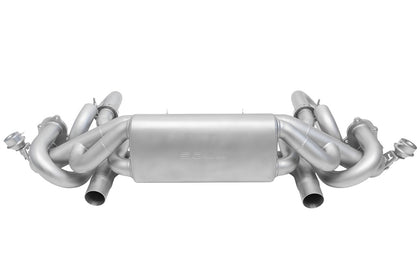 SOUL Porsche 718 GT4 / Spyder / GTS Cayman Valved Exhaust System - Reuse Factory Tips