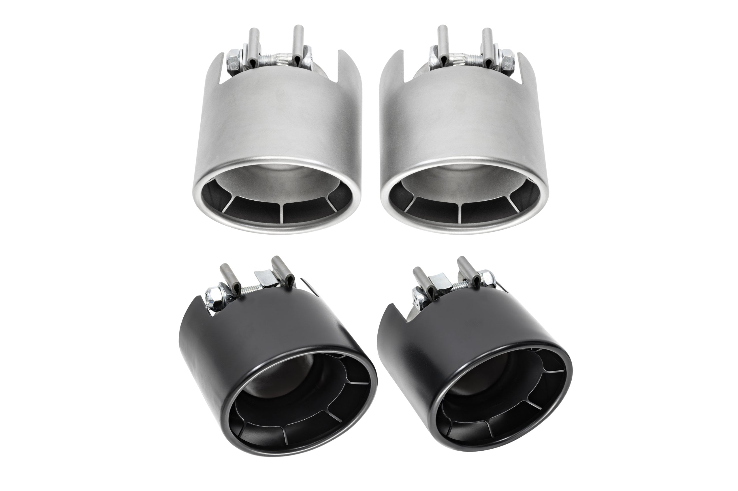 Soul Performance Porsche 718 GT4 RS / Spyder RS Weissach-Style Bolt-On Exhaust Tips