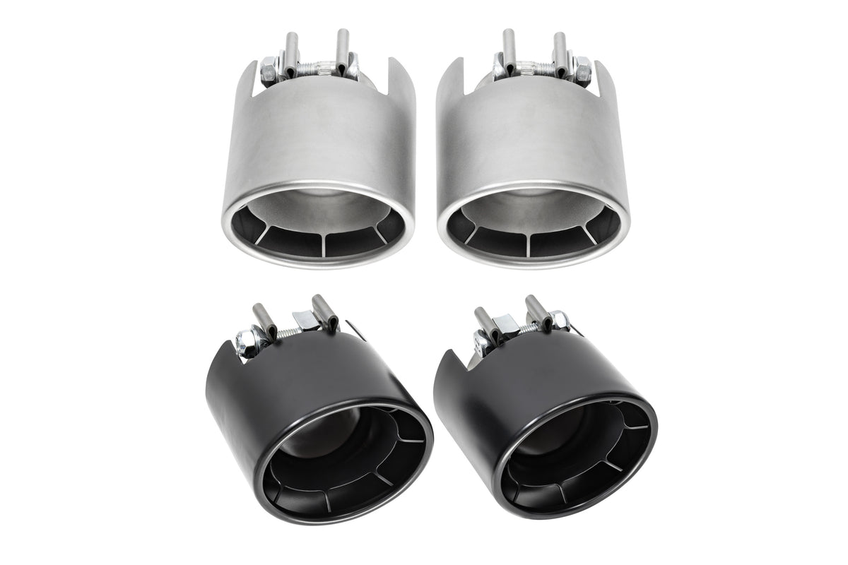 Soul Performance Porsche 718 GT4 RS / Spyder RS Weissach-Style Bolt-On Exhaust Tips