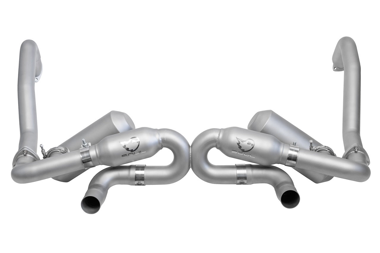 Soul Performance Porsche 718 GT4 / Spyder / GTS 4.0L Race Exhaust System