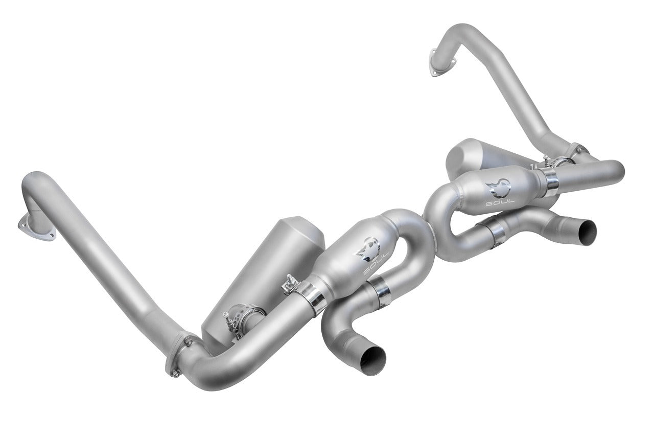 Soul Performance Porsche 718 GT4 / Spyder / GTS 4.0L Race Exhaust System