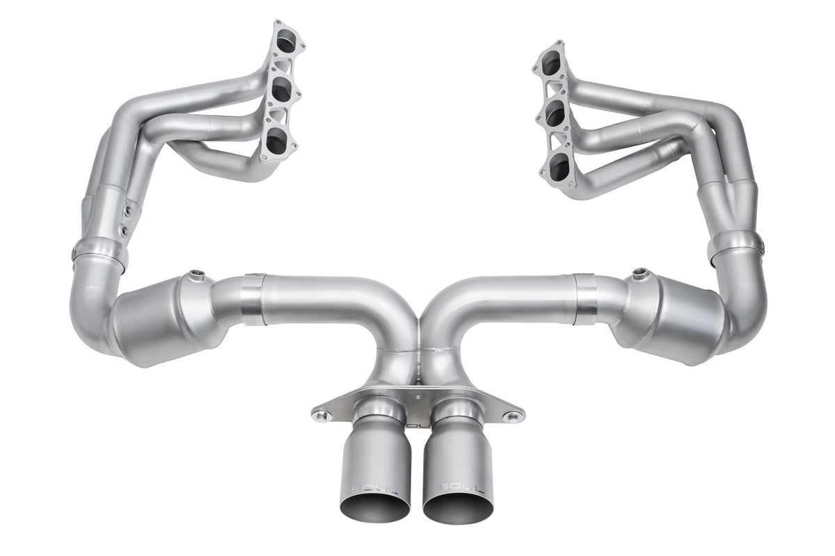SOUL Porsche 992 GT3 200 Cell Catted Sections ONLY for SOUL Race Exhaust System