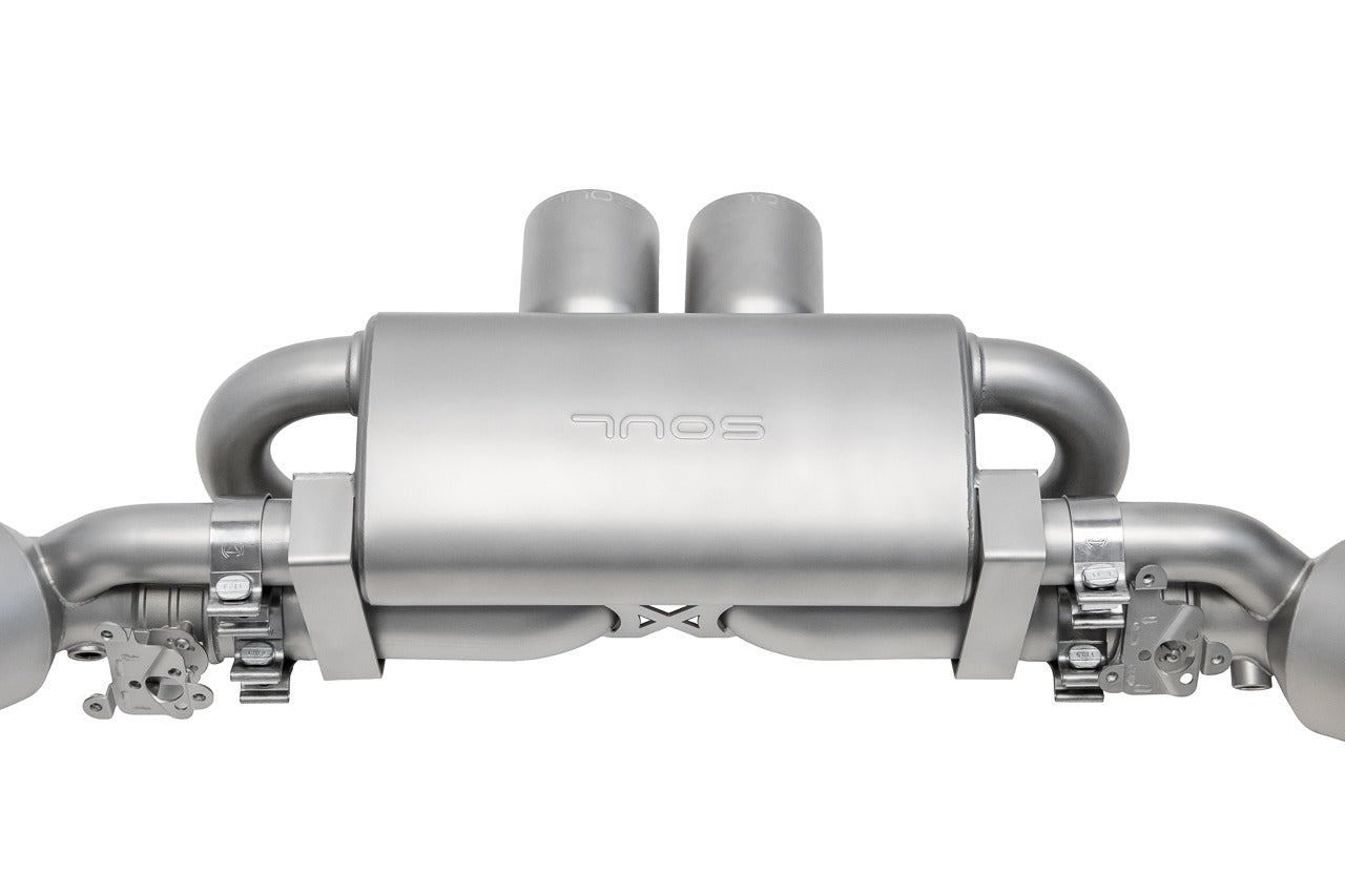 Soul Performance Porsche 992.2 GT3 Valved Exhaust Packages