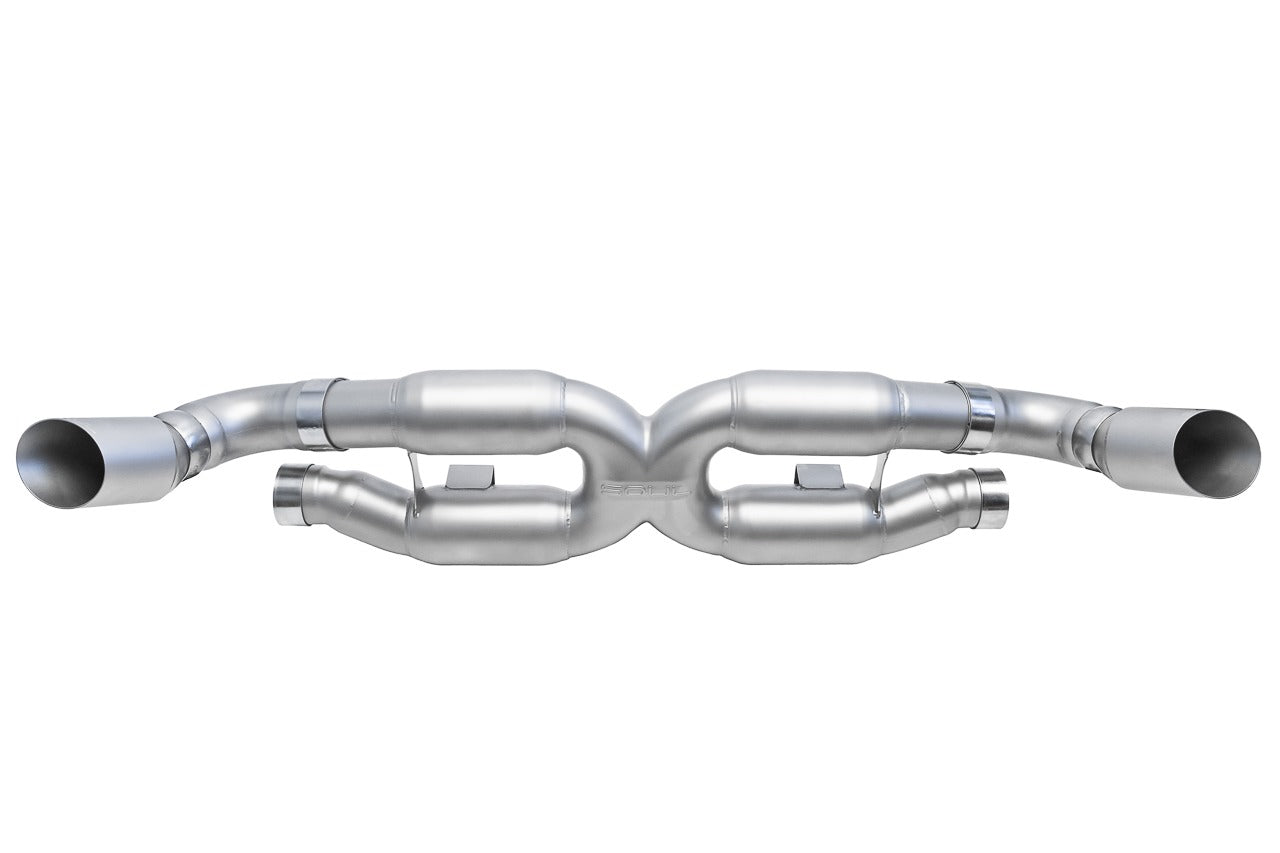 Soul Performance Porsche 997.2 Turbo Sport X-Pipe Exhaust System