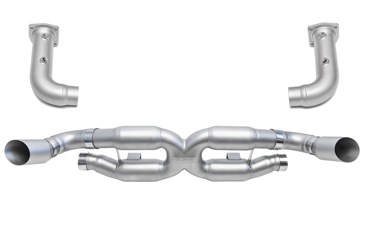 Soul Performance Porsche 997.2 Turbo Competition X-Pipe Exhaust System