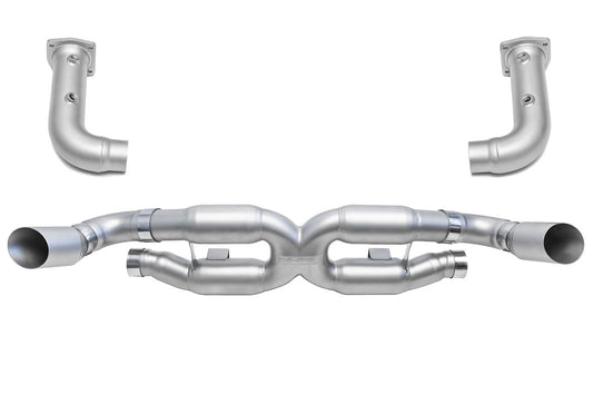 Soul Performance Porsche 997.2 Turbo Competition X-Pipe Exhaust System