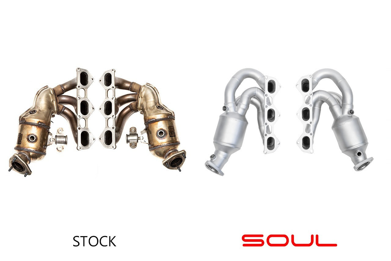 Soul Performance Porsche 718 GT4 / Spyder / GTS 4.0L Street Headers