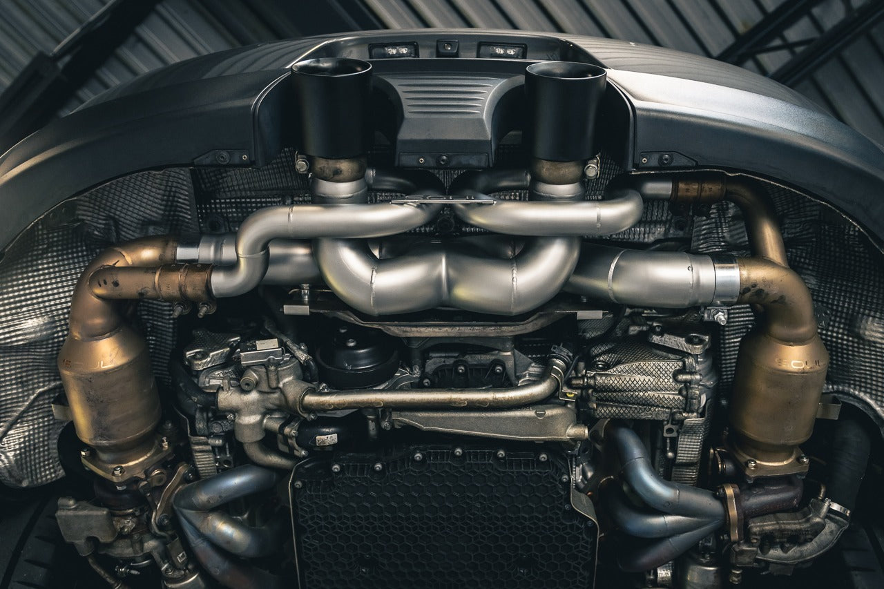 Soul Performance Porsche 991.2 Carrera (with PSE) X-Pipe Exhaust