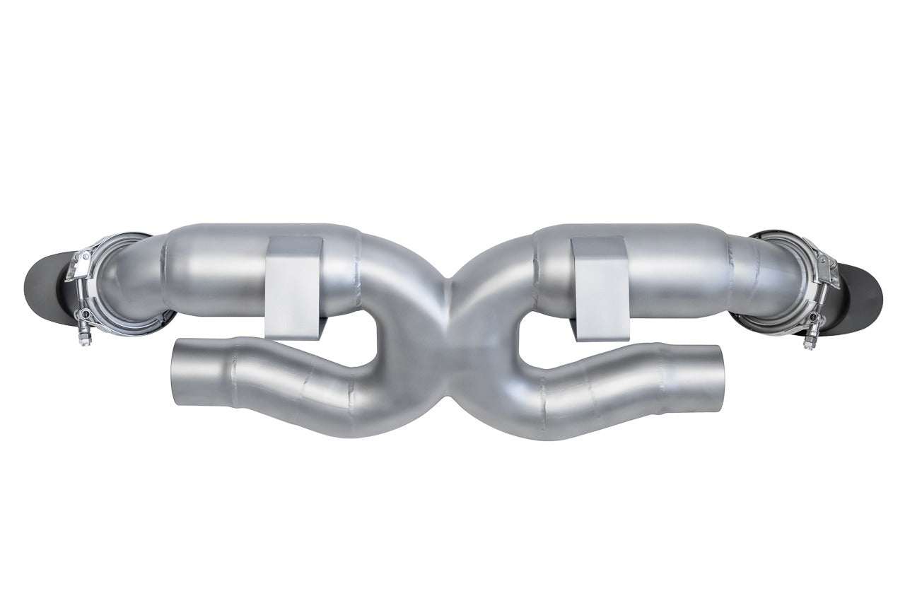 Soul Performance Porsche 992 Turbo X-Pipe Exhaust System