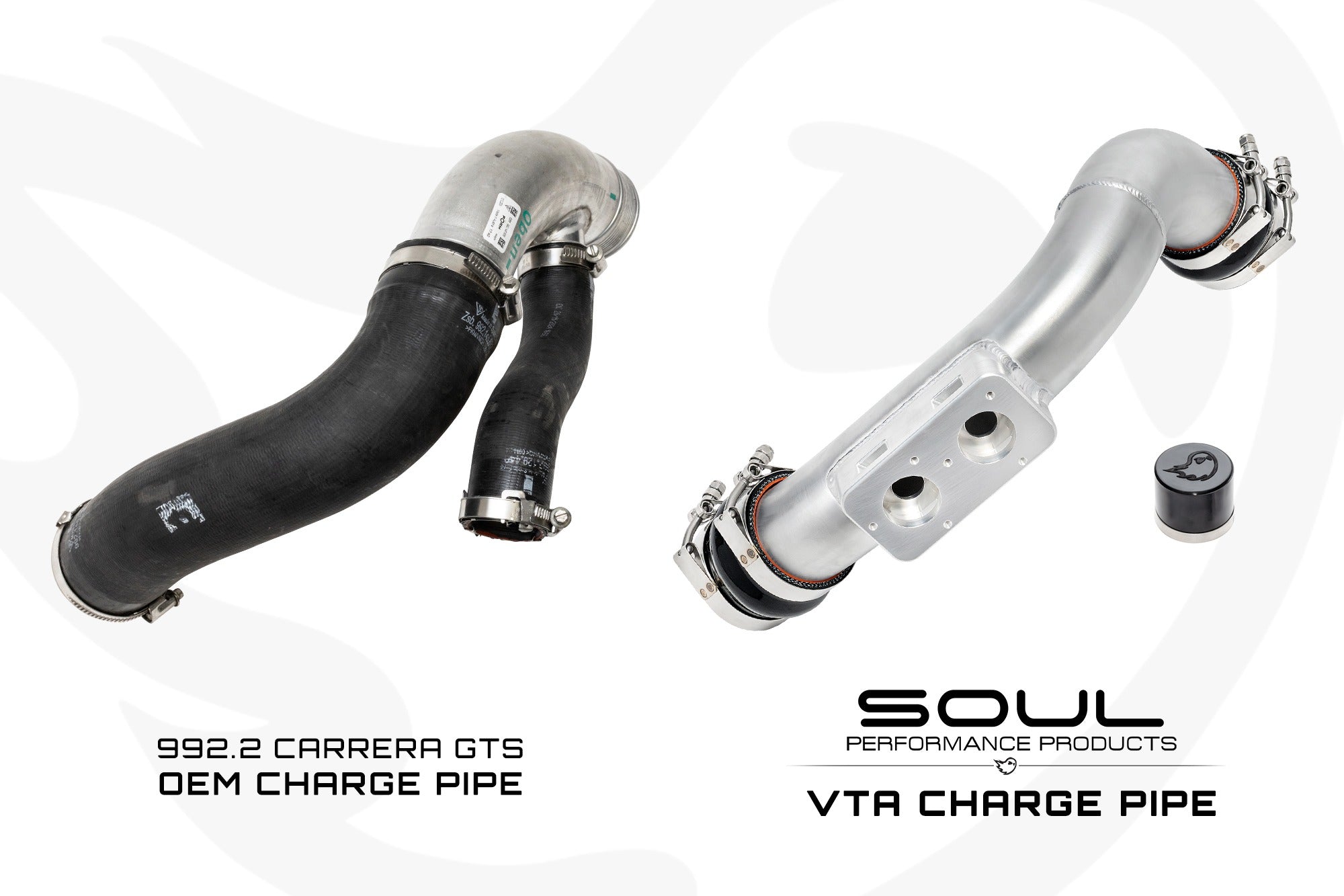 Soul Performance Porsche 992.2 Carrera GTS VTA Charge Pipe